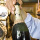 ...vecchie e impolverate bottiglie di spumante dell�800